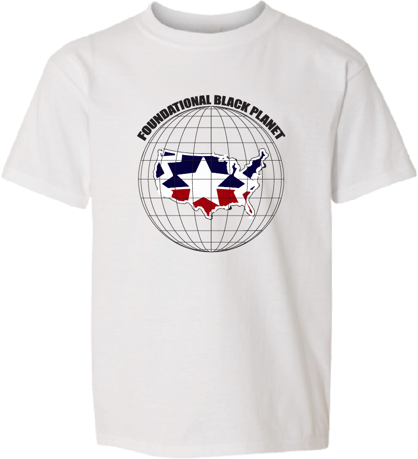 Children's Foundational Black Planet T-shirt DTF